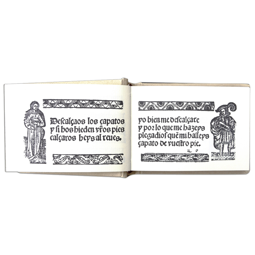 Libro motes-Luis Millan-Diaz Romano-Incunables Libros Antiguos-libro facsimil-Vicent Garcia Editores-0 abierto.